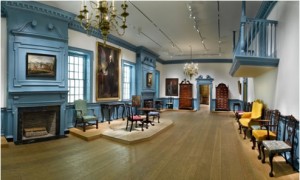 The ballroom from Gadsby’s Tavern in the Metropolitan Museum of Art, May 2009. Photo by Gavin Ashworth.